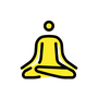 person in lotus position